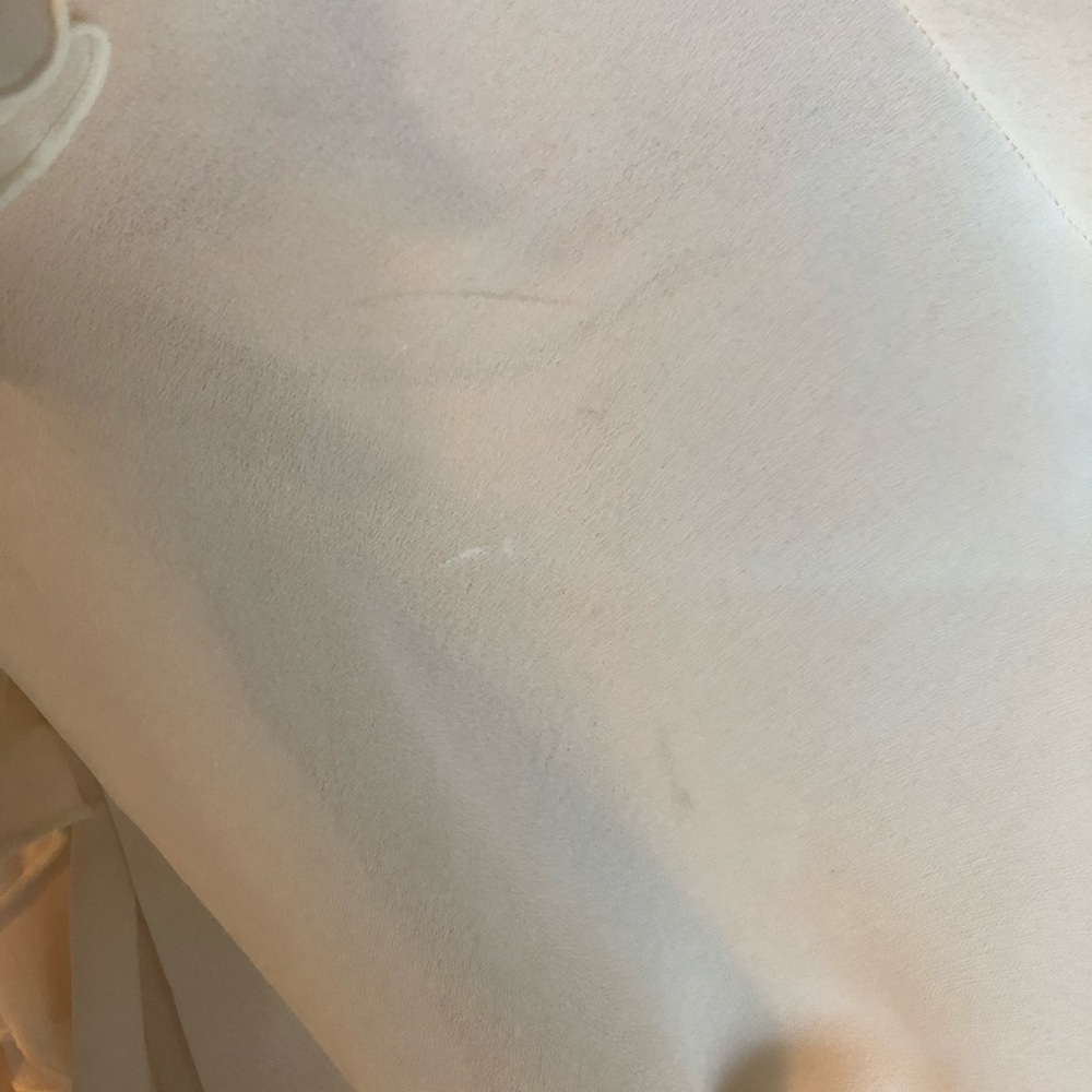 Dramatic Ruffle Leotard Blouse Vintage - image 2